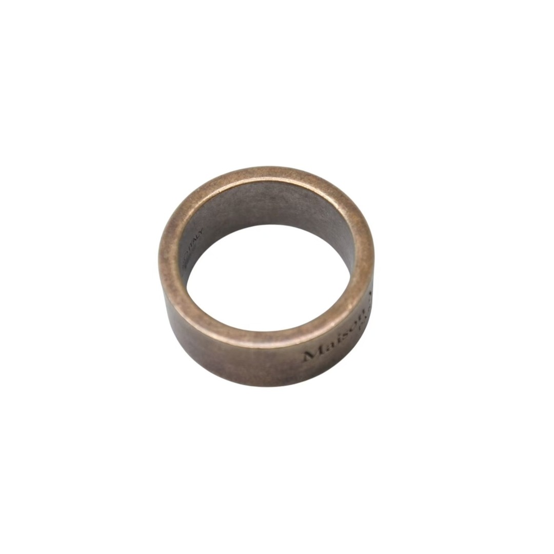 Maison Margiela メゾンマルジェラ LOGO RING ロゴ リング 指輪 Maison Margiela メゾンマルジェラ LOGO RING ロゴ リング 指輪