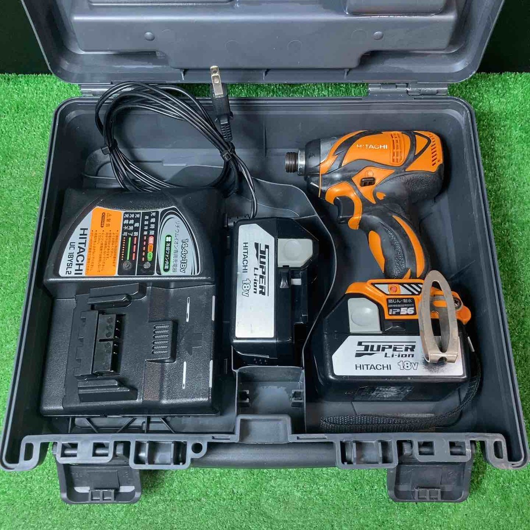 ◇日立 18V 充電式インパクトドライバ パッションオレンジ ◇日立 18V 充電式インパクトドライバ パッションオレンジ