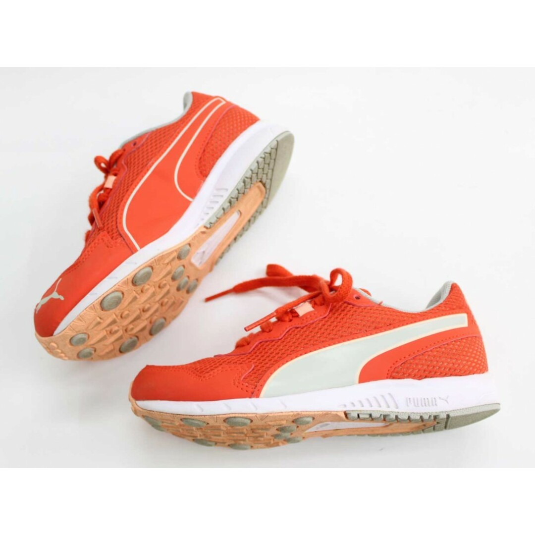 PUMA - プーマ スニーカー 18.5cm キッズ 男児 女児 オレンジ PUMA - プーマ スニーカー 18.5cm キッズ 男児 女児 オレンジ