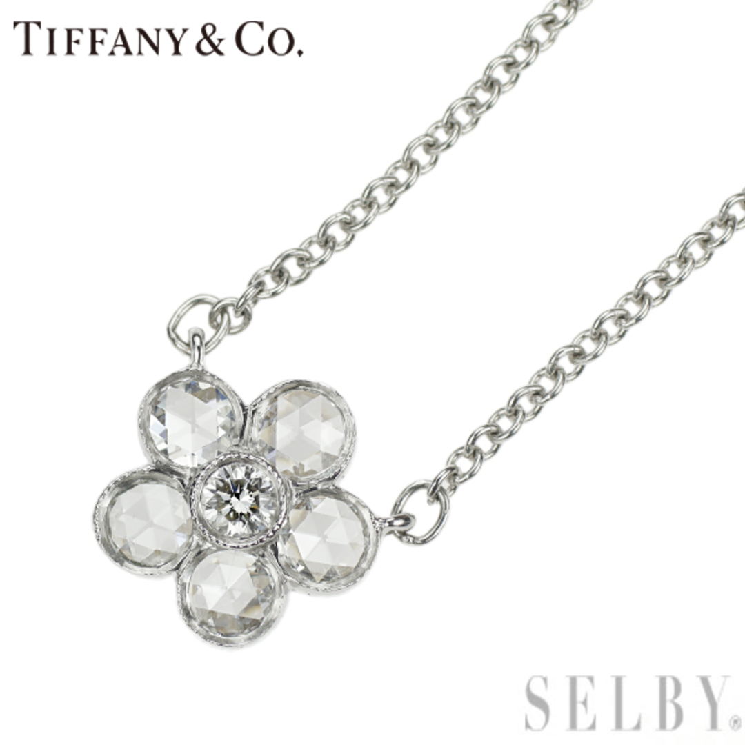 Tiffany & Co. - ティファニー Pt950 ダイヤモンド ペンダント Tiffany & Co. - ティファニー Pt950 ダイヤモンド ペンダント