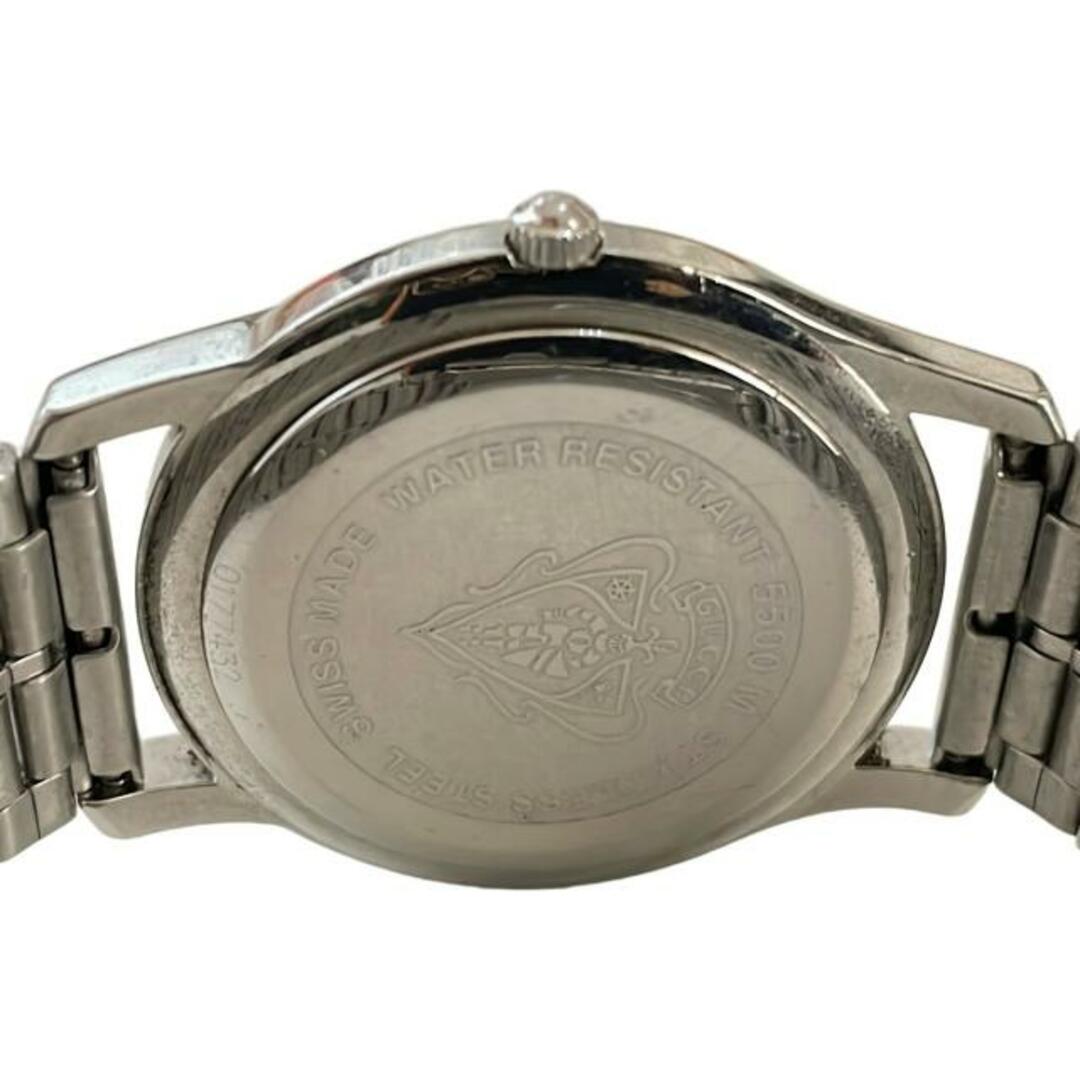 GUCCI - GUCCI(グッチ) 腕時計 - 5500M メンズ シルバーの通販 GUCCI - GUCCI(グッチ) 腕時計 - 5500M メンズ シルバーの通販