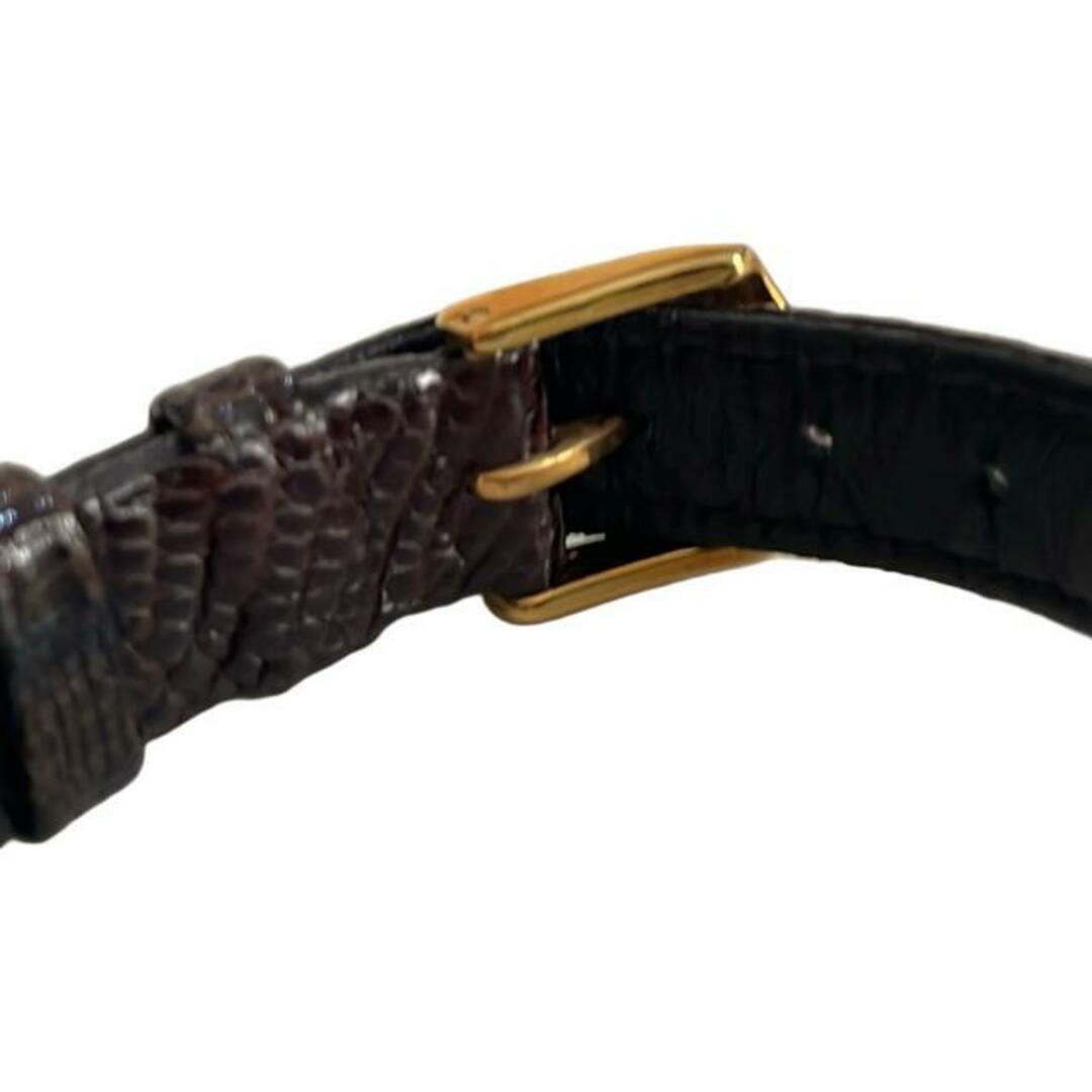 GUCCI - GUCCI(グッチ) 腕時計 - 3000L レディース ゴールドの GUCCI - GUCCI(グッチ) 腕時計 - 3000L レディース ゴールドの