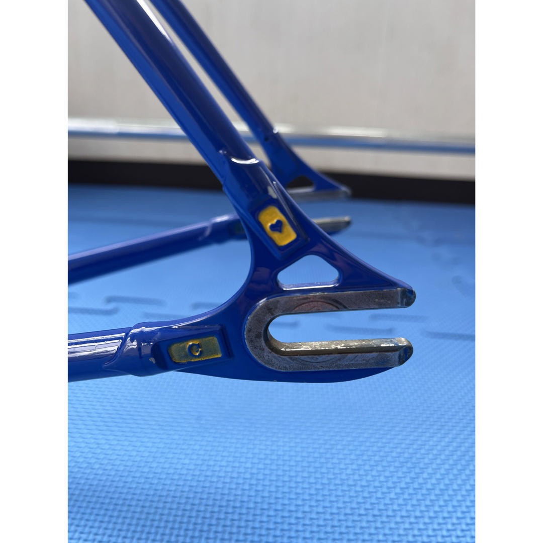 CHERUBIM ケルビム NJS 競輪 ピストフレーム クロモリの通販 by CHERUBIM ケルビム NJS 競輪 ピストフレーム クロモリの通販 by