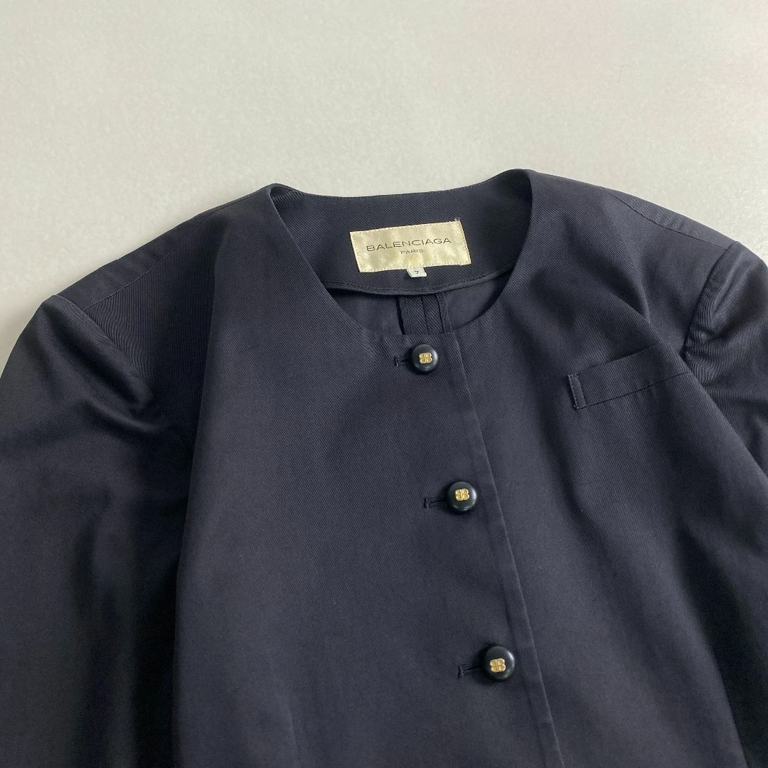 BALENCIAGA - 美品 バレンシアガ スーツセットアップ ノーカラー