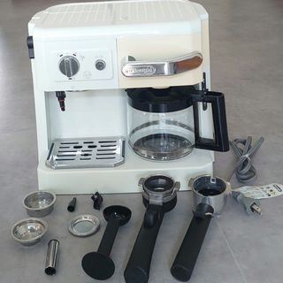 DeLonghi - デロンギ コンビ・コーヒーメーカー ホワイト DeLonghi - デロンギ コンビ・コーヒーメーカー ホワイト