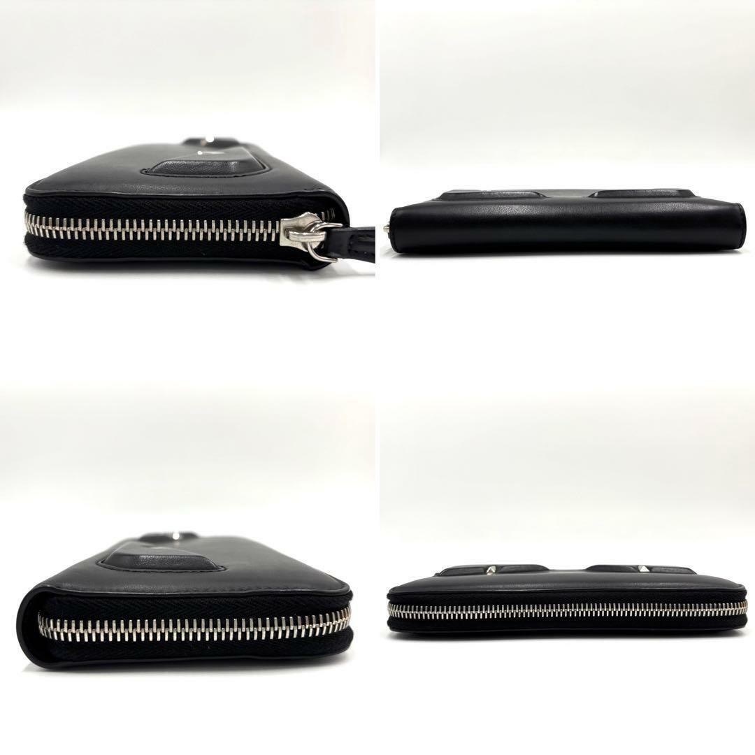 FENDI - FENDI フェンディ 長財布 バグズアイ モンスター レザー FENDI - FENDI フェンディ 長財布 バグズアイ モンスター レザー