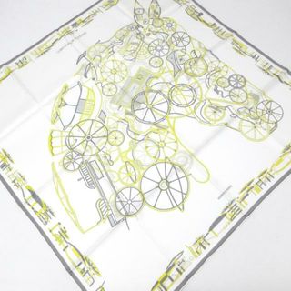 HERMES - HERMES(エルメス) スカーフ新品同様 カレ90 アイボリー HERMES - HERMES(エルメス) スカーフ新品同様 カレ90 アイボリー