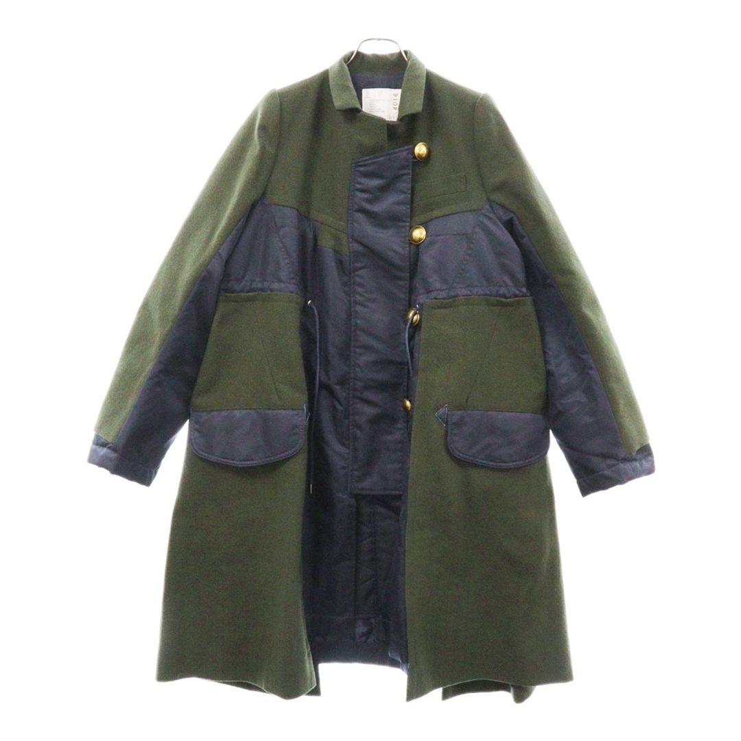 sacai - Sacai サカイ 18AW コントラスト パネル モッズコート sacai - Sacai サカイ 18AW コントラスト パネル モッズコート