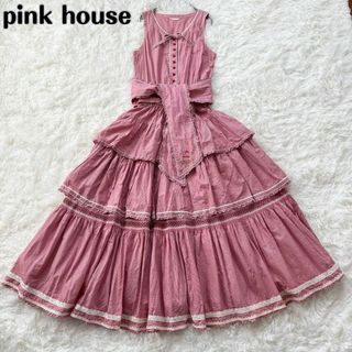 PINK HOUSE - C4 新品 ピンクハウス 2024 完売 フリルリボン PINK HOUSE - C4 新品 ピンクハウス 2024 完売 フリルリボン