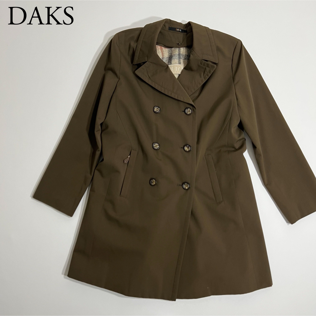DAKS - 美品 DAKS ダックス トレンチコート ライナー付き DAKS - 美品 DAKS ダックス トレンチコート ライナー付き