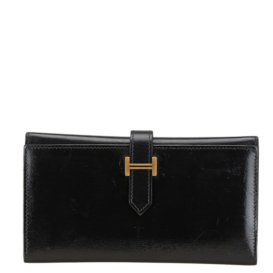 HERMES - エルメス ベアンスフレ 長財布 三つ折り財布 レザー HERMES - エルメス ベアンスフレ 長財布 三つ折り財布 レザー