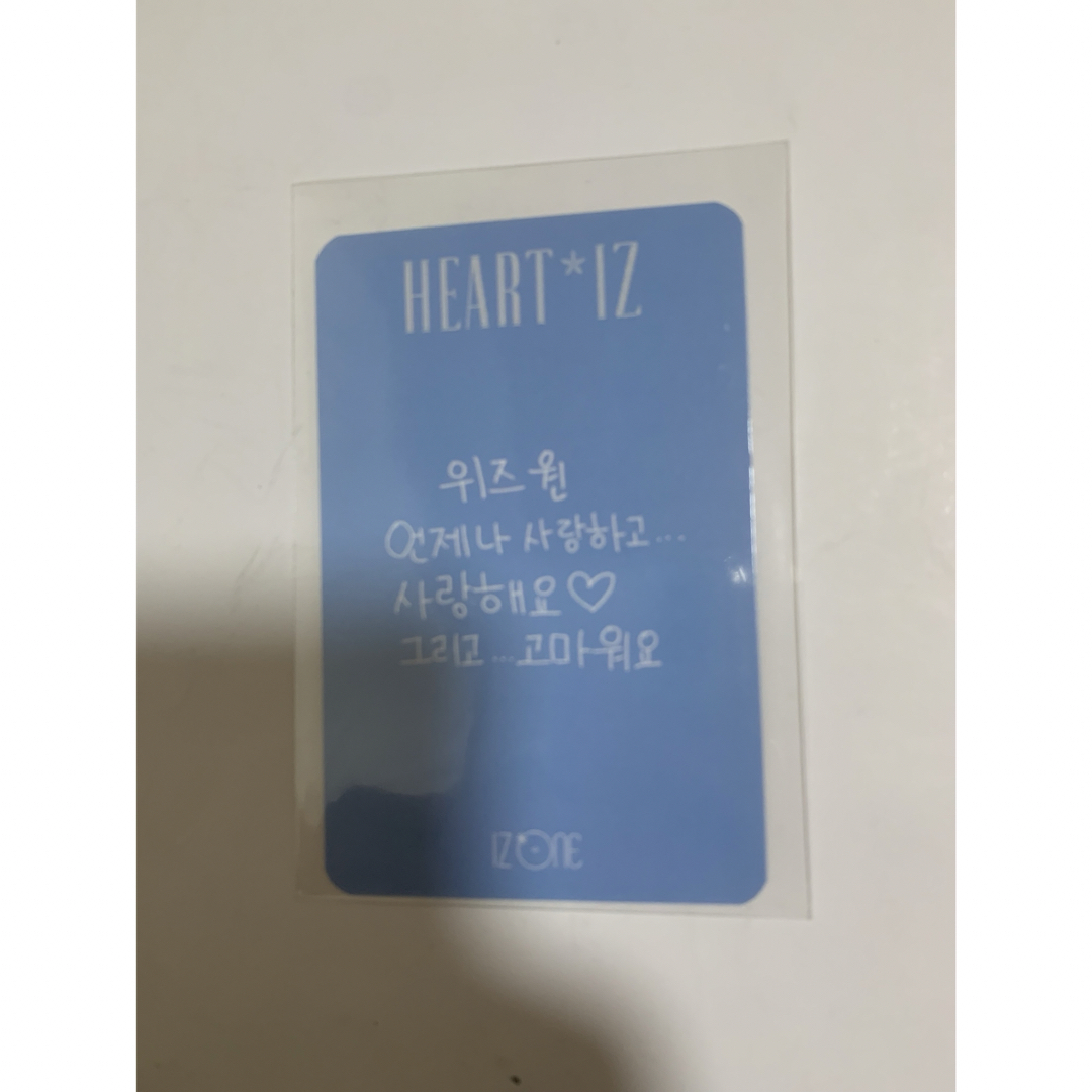 IZ*ONE - IZONE イェナ 公式トレカ 事前収録 サノクの通販 by IZ*ONE - IZONE イェナ 公式トレカ 事前収録 サノクの通販 by