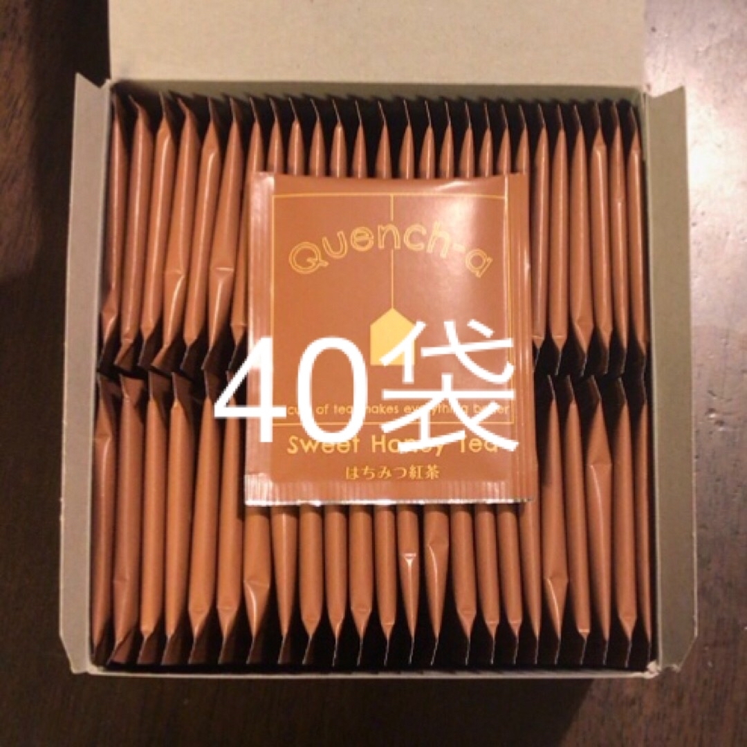 即日発送】 はちみつ紅茶 Quench-a 40袋 クウェンチャ 即日発送】 はちみつ紅茶 Quench-a 40袋 クウェンチャ