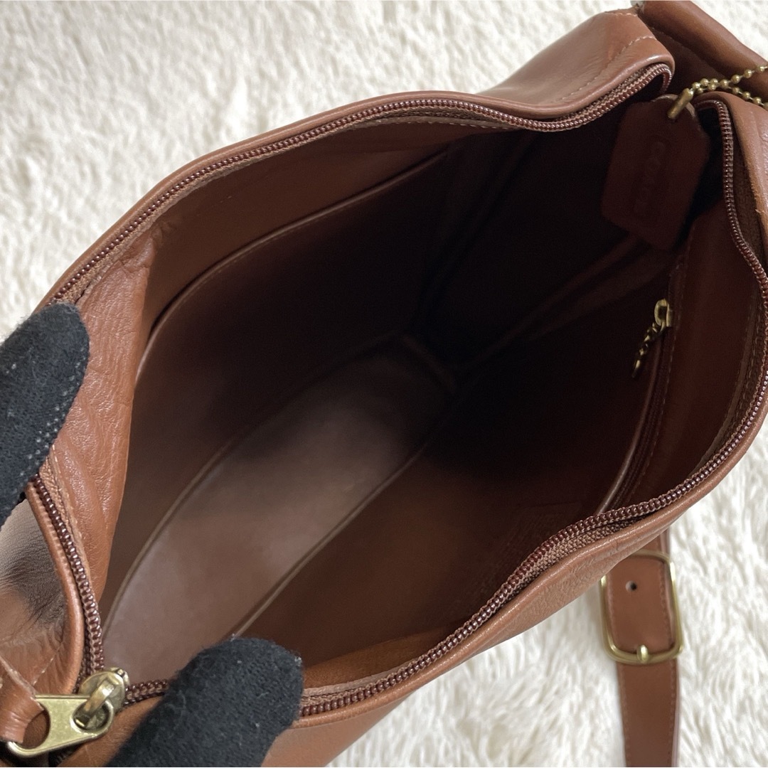 COACH - オールドコーチ COACH バケツ グラブタンレザー COACH - オールドコーチ COACH バケツ グラブタンレザー
