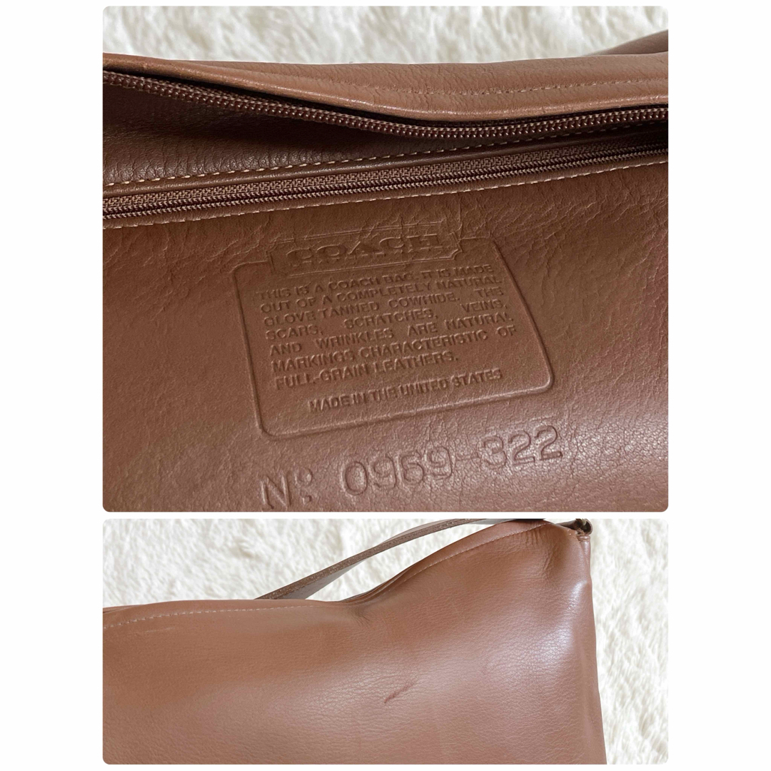 COACH - オールドコーチ COACH バケツ グラブタンレザー COACH - オールドコーチ COACH バケツ グラブタンレザー