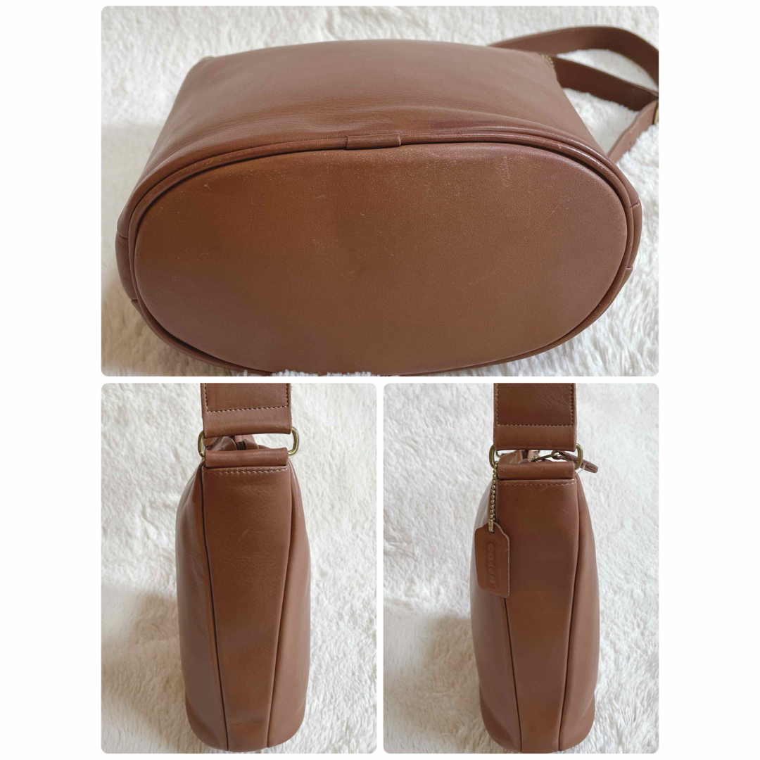 COACH - オールドコーチ COACH バケツ グラブタンレザー COACH - オールドコーチ COACH バケツ グラブタンレザー