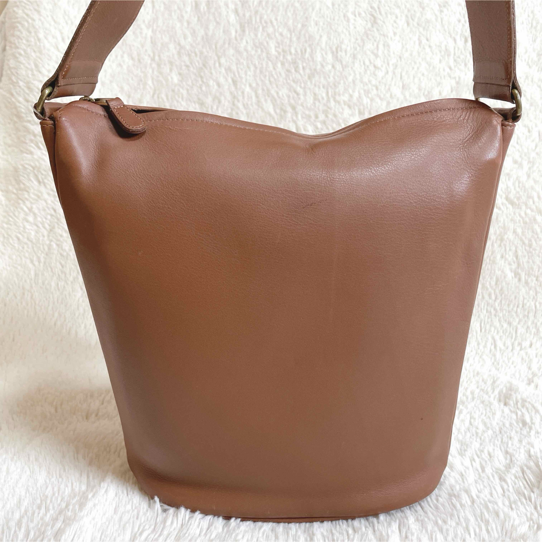 COACH - オールドコーチ COACH バケツ グラブタンレザー COACH - オールドコーチ COACH バケツ グラブタンレザー