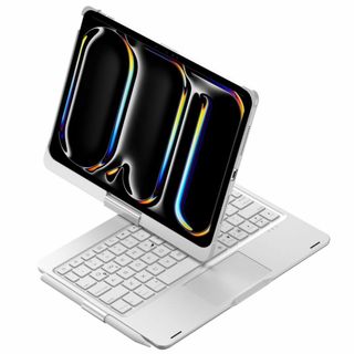 【新着商品】360度回転 iPad Pro 13インチ M4 2024 キーボー(タブレット)