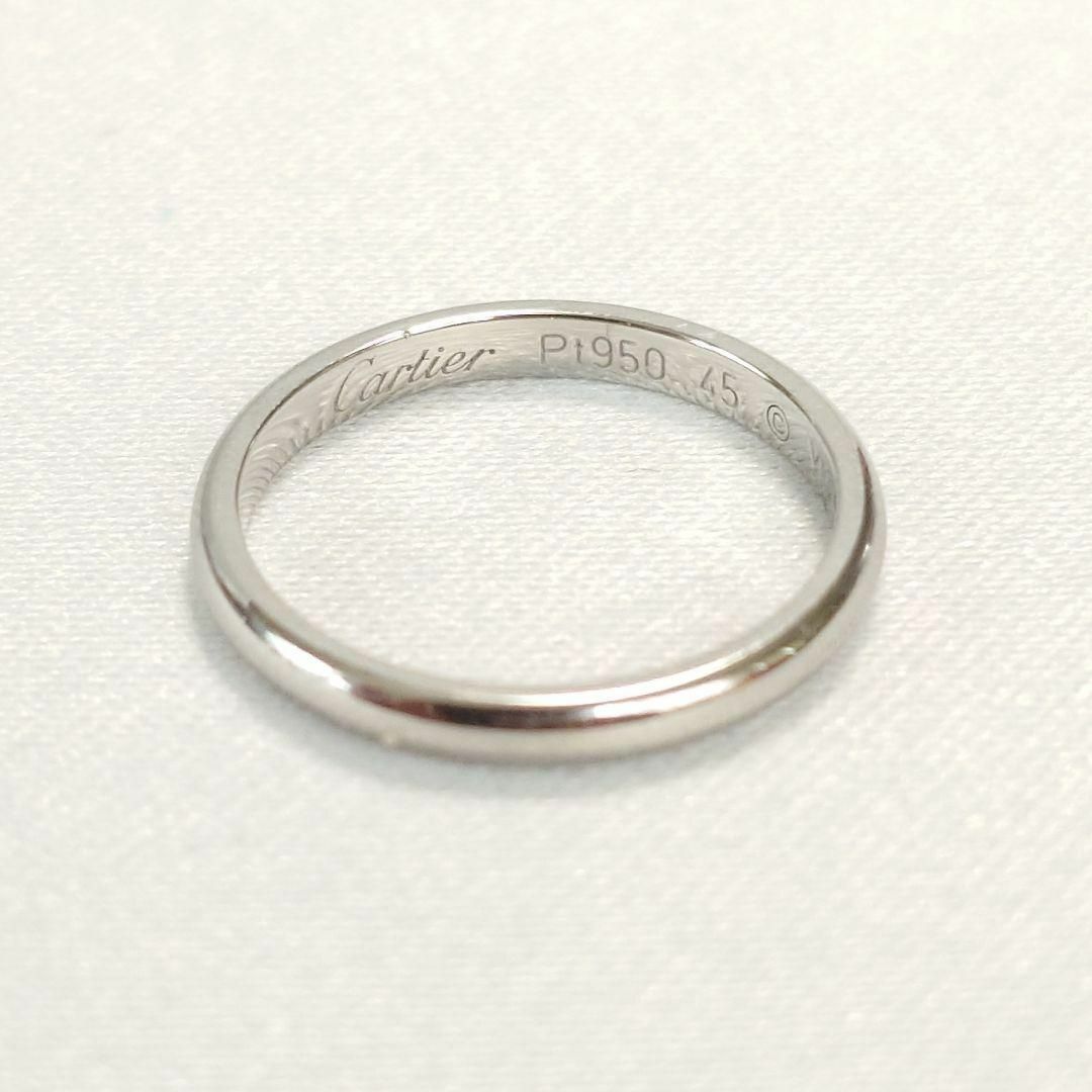 Cartier - 【美品】カルティエ 1895 ウェディングリング 45 5号 Cartier - 【美品】カルティエ 1895 ウェディングリング 45 5号