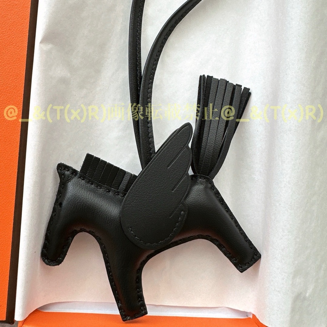 HERMES - 新品未使用品 ソーブラック エルメス ロデオチャーム HERMES - 新品未使用品 ソーブラック エルメス ロデオチャーム