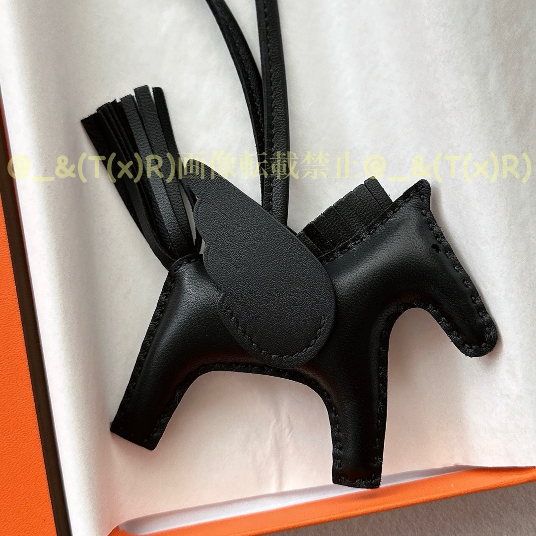 HERMES - 新品未使用品 ソーブラック エルメス ロデオチャーム HERMES - 新品未使用品 ソーブラック エルメス ロデオチャーム