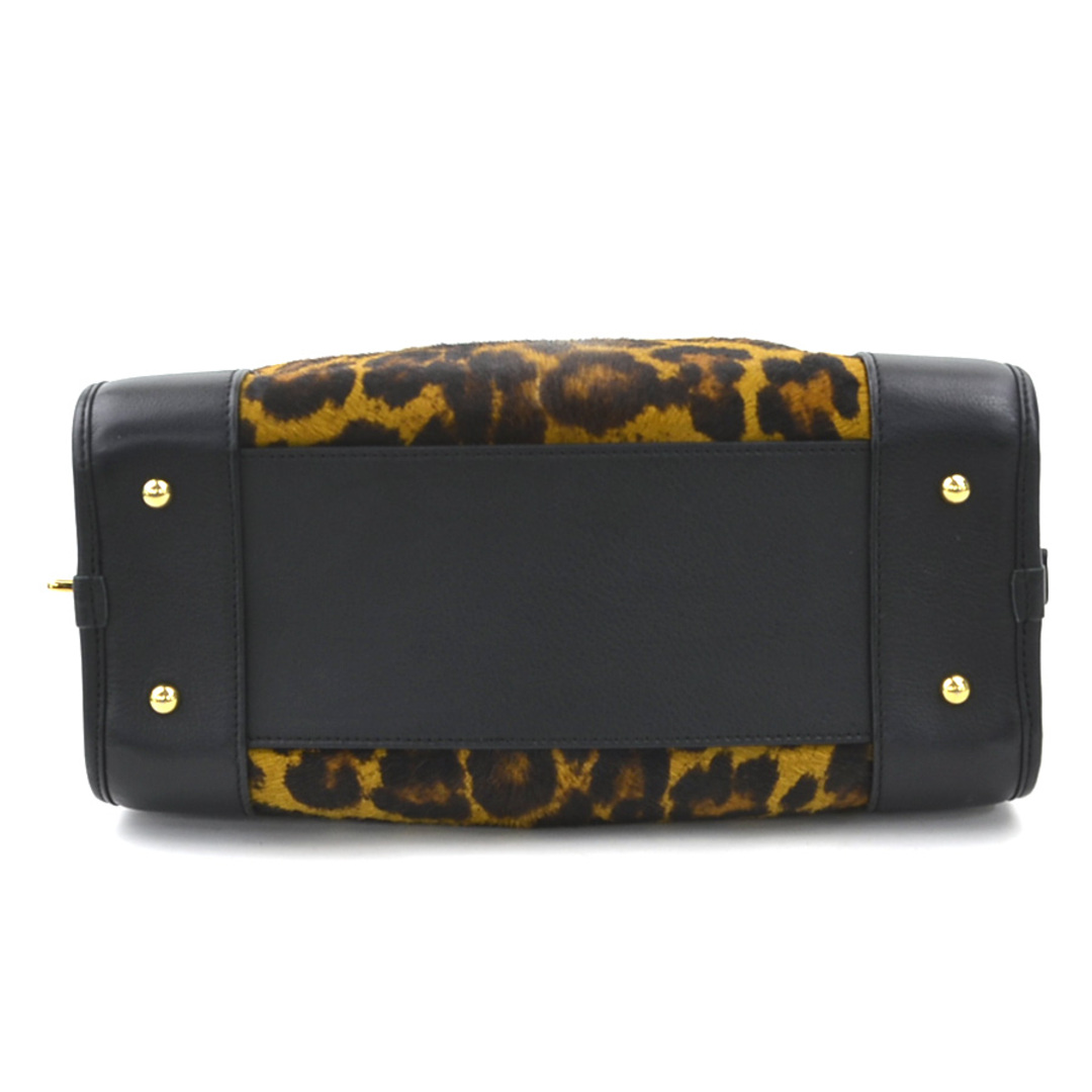 LOEWE - ロエベ LOEWE ハンドバッグ レオパード アマソナ ハラコ LOEWE - ロエベ LOEWE ハンドバッグ レオパード アマソナ ハラコ