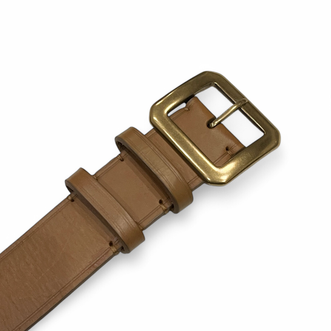 CELINE - CELINE ディランバックル レザーベルト スクエア CELINE - CELINE ディランバックル レザーベルト スクエア