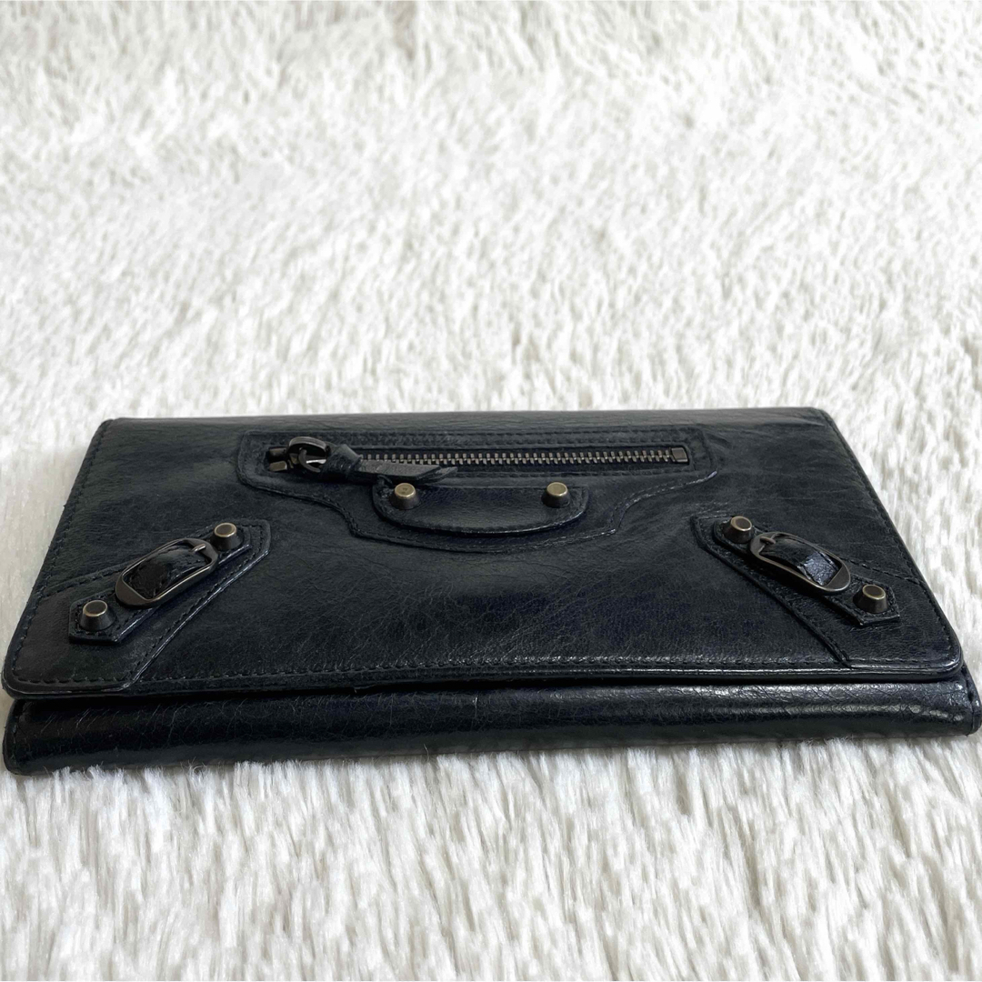 BALENCIAGA - 美品 BALENCIAGA シティ 長財布 折り財布 BALENCIAGA - 美品 BALENCIAGA シティ 長財布 折り財布