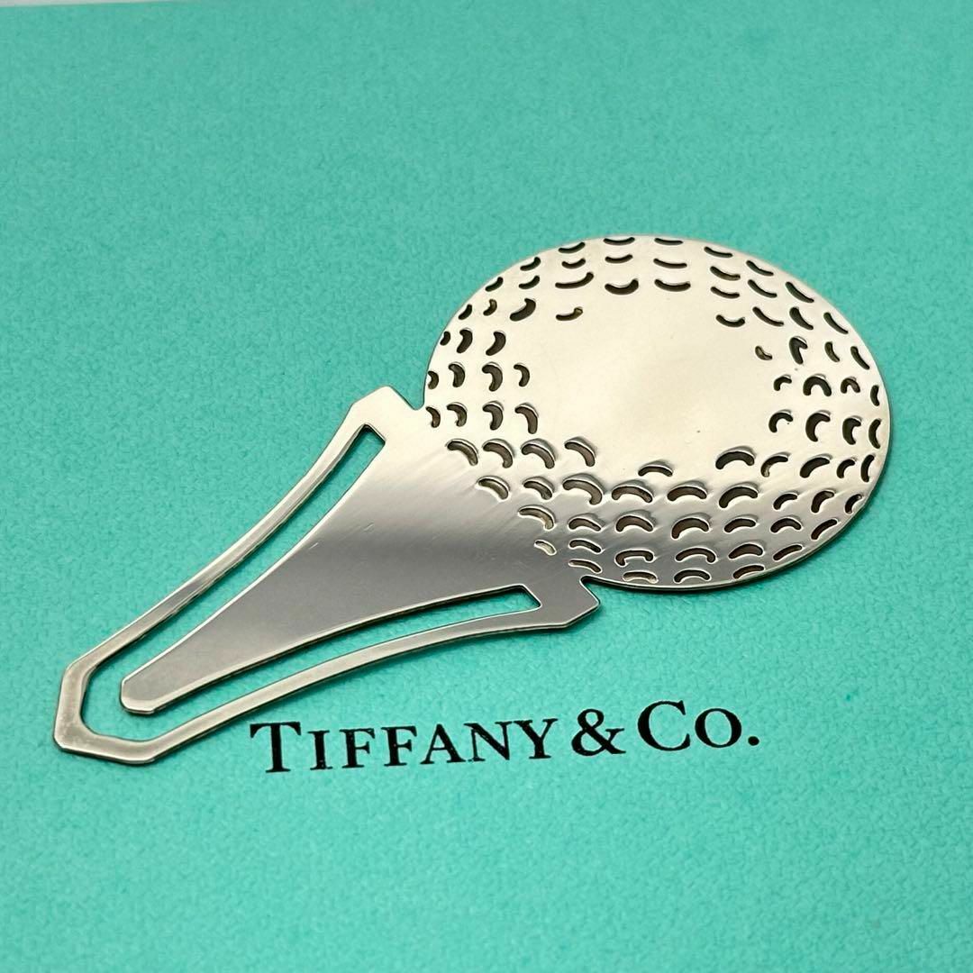 Tiffany & Co. - Tiffany ゴルフ ボール ブックマーク シルバー Tiffany & Co. - Tiffany ゴルフ ボール ブックマーク シルバー