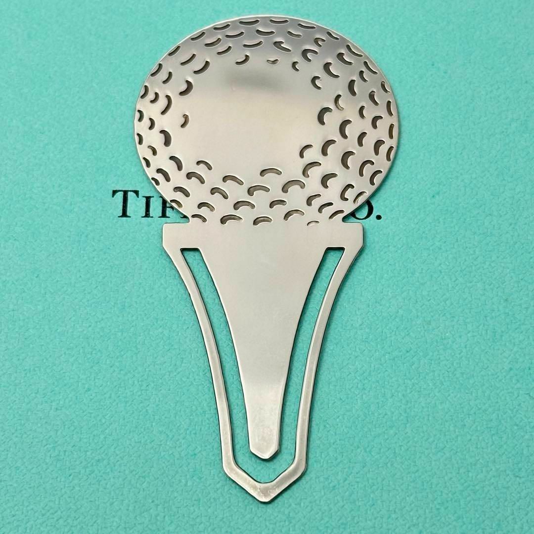 Tiffany & Co. - Tiffany ゴルフ ボール ブックマーク シルバー Tiffany & Co. - Tiffany ゴルフ ボール ブックマーク シルバー