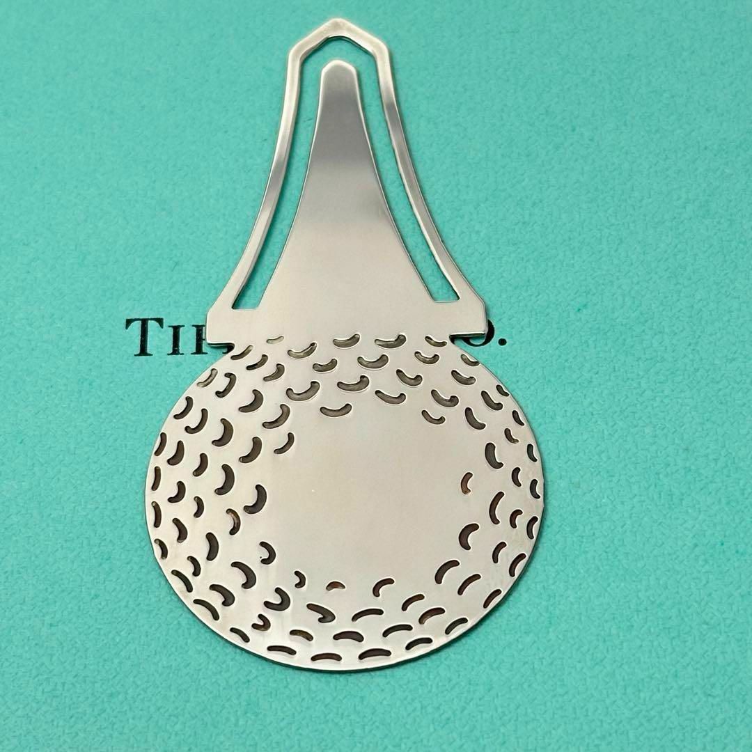 Tiffany & Co. - Tiffany ゴルフ ボール ブックマーク シルバー Tiffany & Co. - Tiffany ゴルフ ボール ブックマーク シルバー