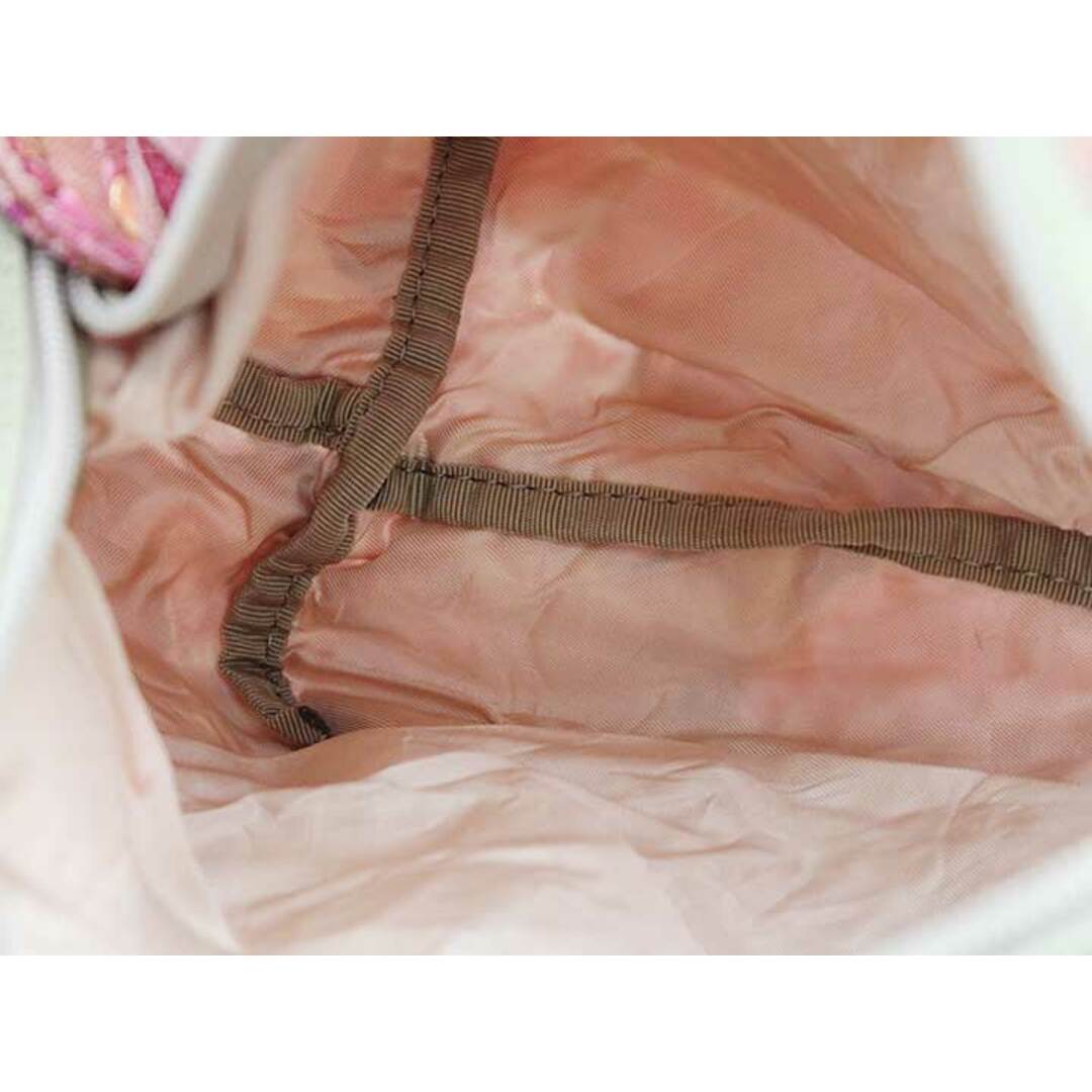 ETRO - エトロ 花柄ハンドバッグ ピンク系 レディース【中古 ETRO - エトロ 花柄ハンドバッグ ピンク系 レディース【中古
