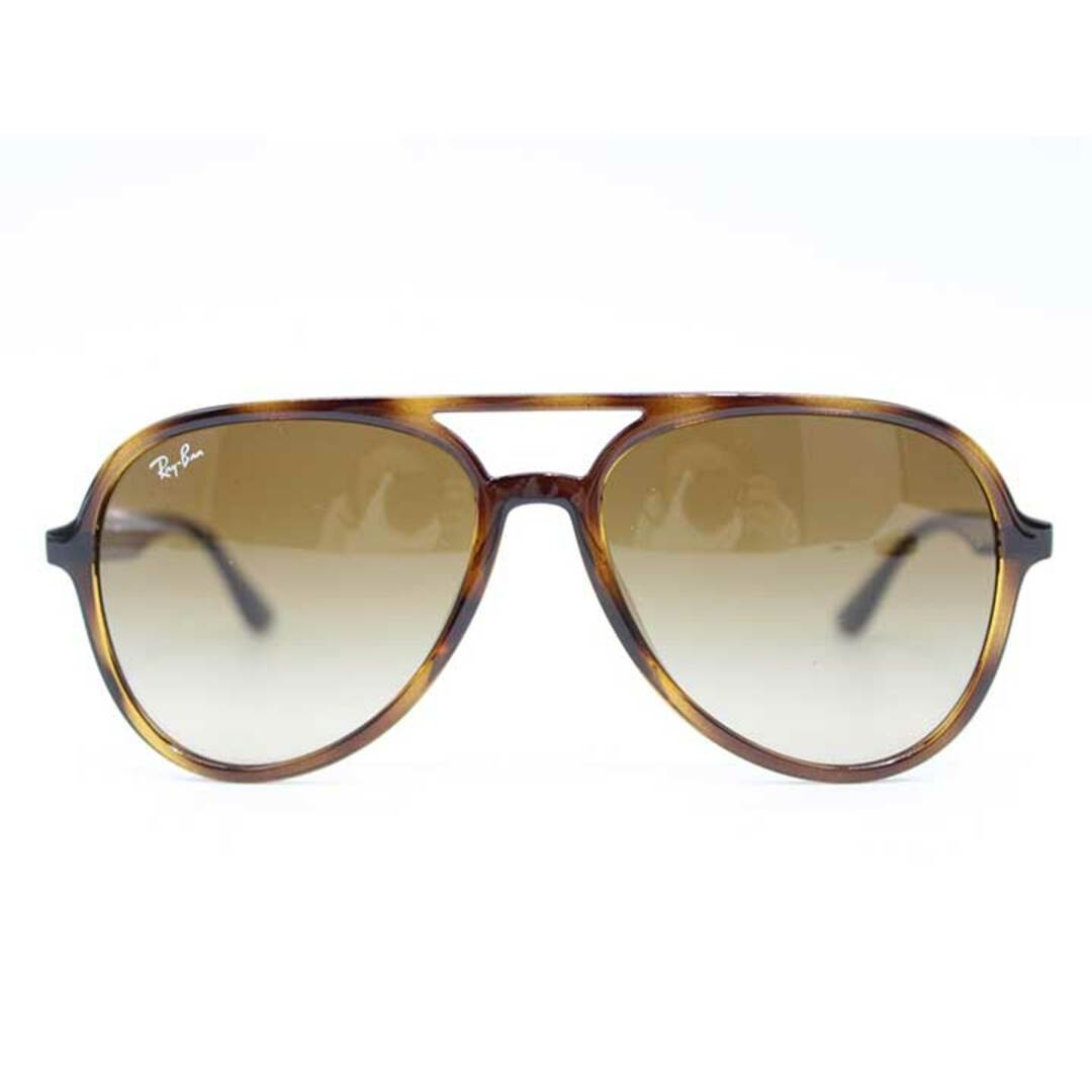 Ray-Ban - レイバン サングラス RB4376F ブラウン レディース メンズ ユニセックス 57□16【中古】【新入荷】◇