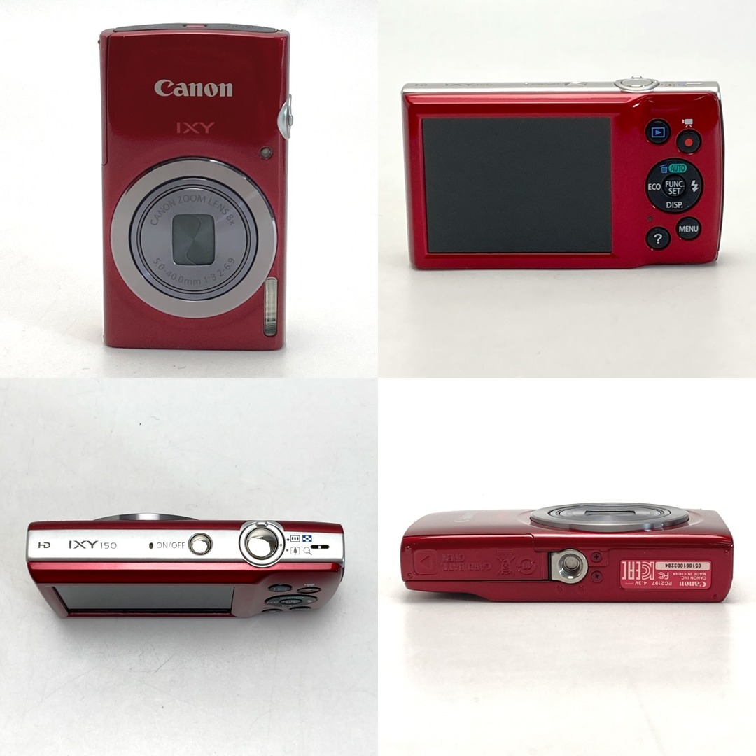 Canon - CANON キャノン IXY イクシー 150 PC2197 レッド Canon - CANON キャノン IXY イクシー 150 PC2197 レッド