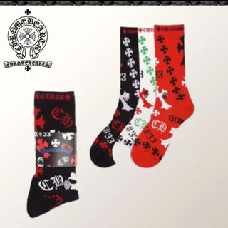Chrome Hearts - Chrome Hearts ソックス 2足セット グリーン Chrome Hearts - Chrome Hearts ソックス 2足セット グリーン