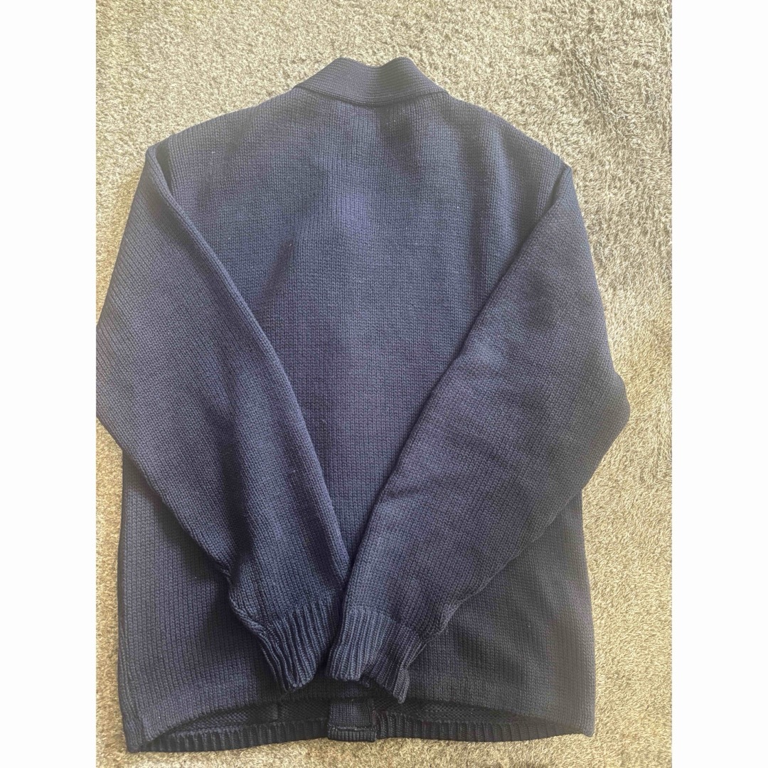 L.L.Bean - made in USA 90s L.L.bean 金ボタン カーディガンの L.L.Bean - made in USA 90s L.L.bean 金ボタン カーディガンの