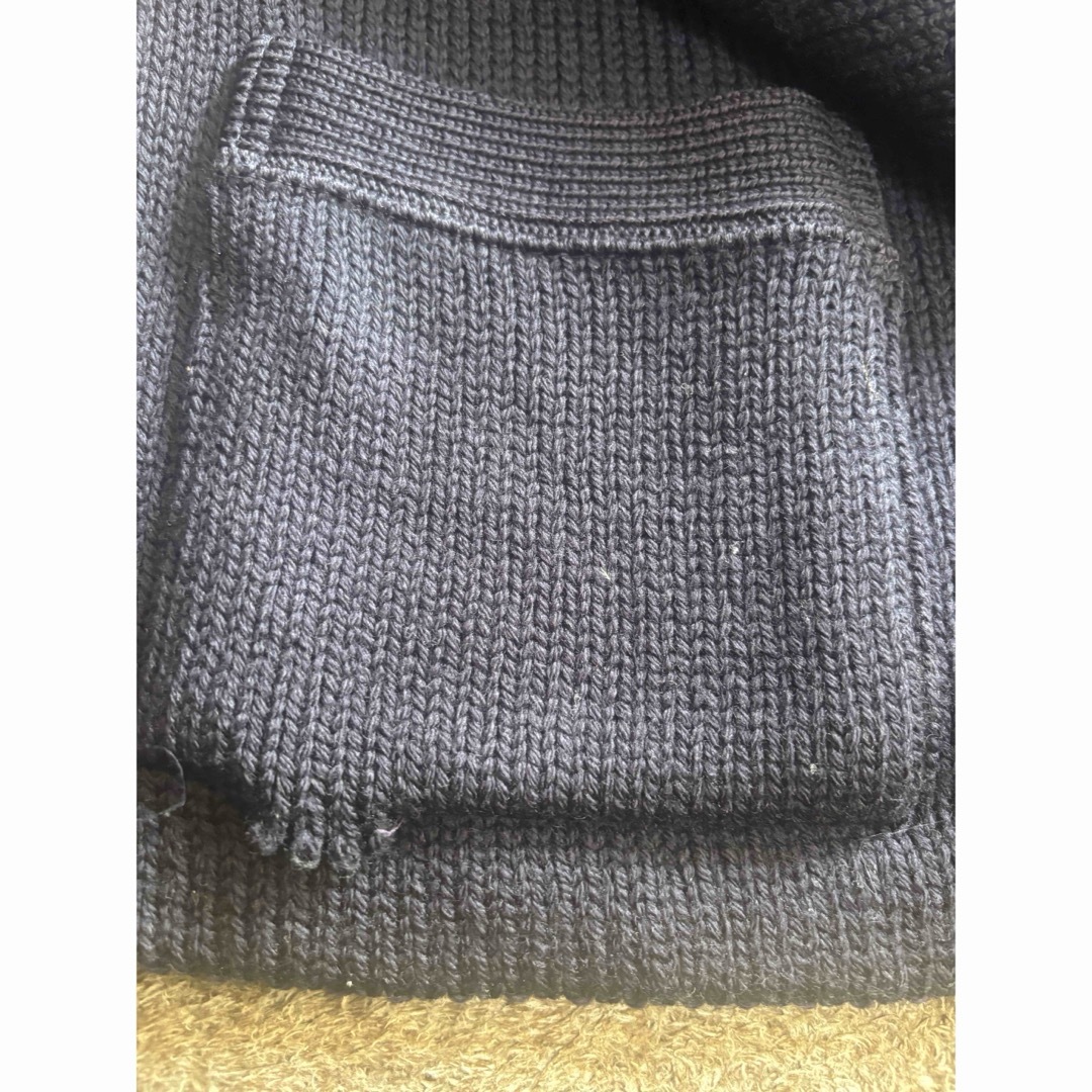 L.L.Bean - made in USA 90s L.L.bean 金ボタン カーディガンの L.L.Bean - made in USA 90s L.L.bean 金ボタン カーディガンの
