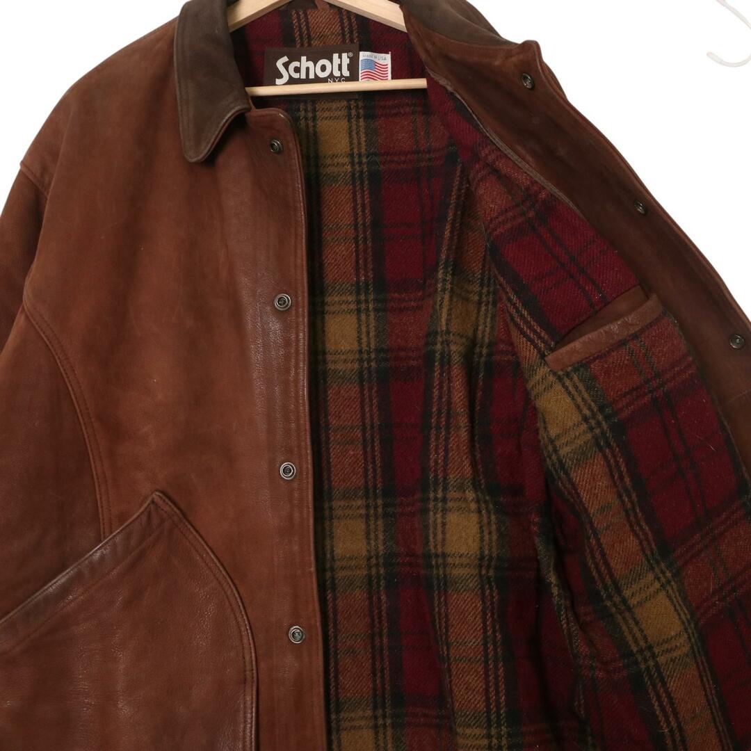 schott - 90年代 USA製 Schott ショット スエードレザー schott - 90年代 USA製 Schott ショット スエードレザー