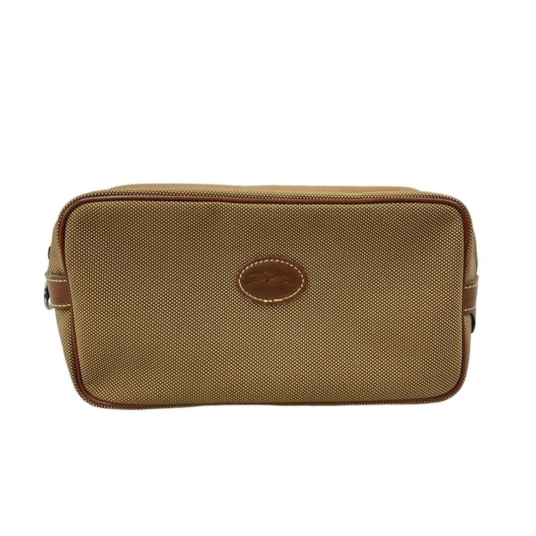 LONGCHAMP - ロンシャン Longchamp ナイロンクラッチバッグ LONGCHAMP - ロンシャン Longchamp ナイロンクラッチバッグ