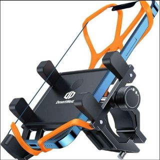 【新品未使用】 自転車 バイク スマホホルダー スマホ スタンド 日本語説明書