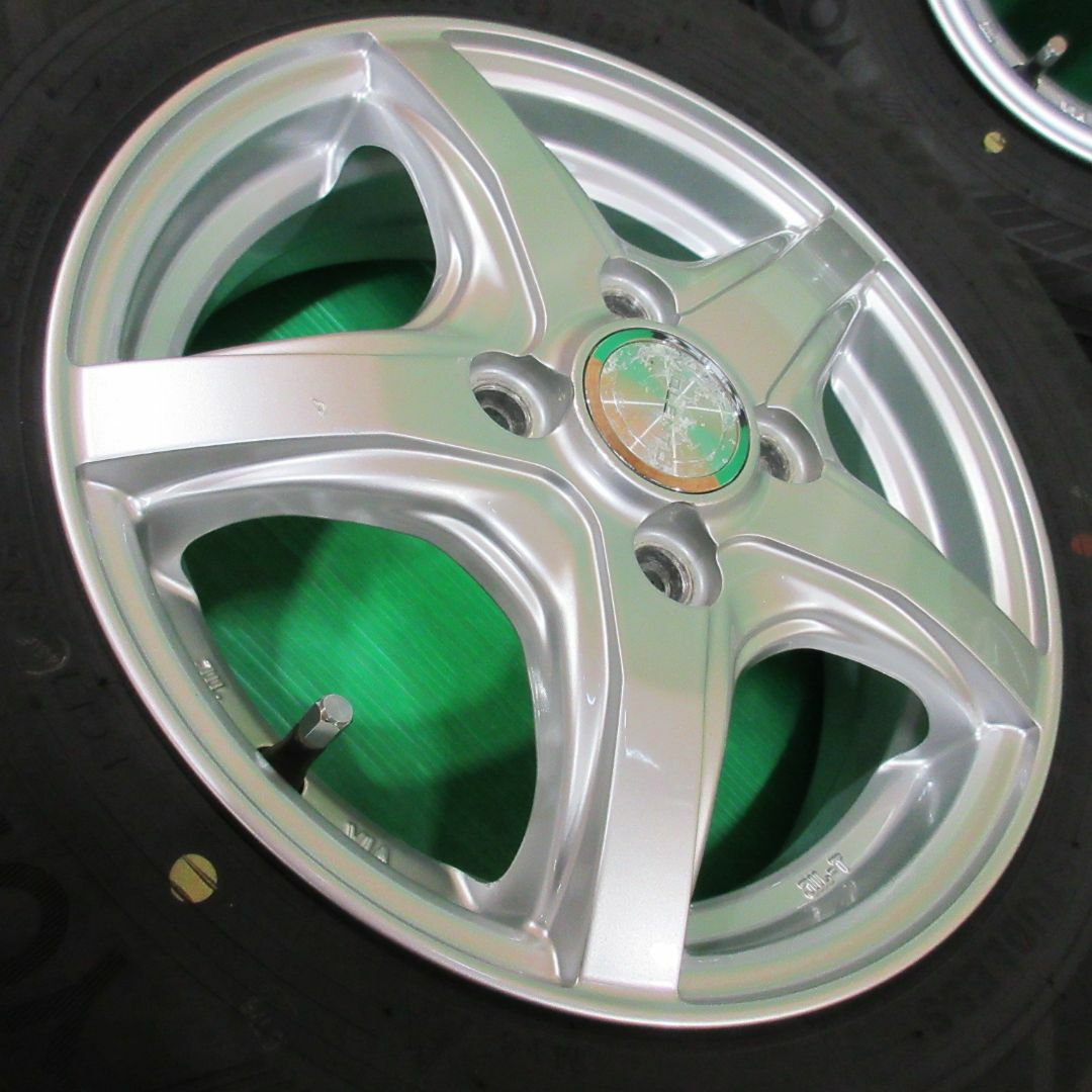 モコ 145/80R13 2022年バリ山スタッドレス ワゴンR アルト