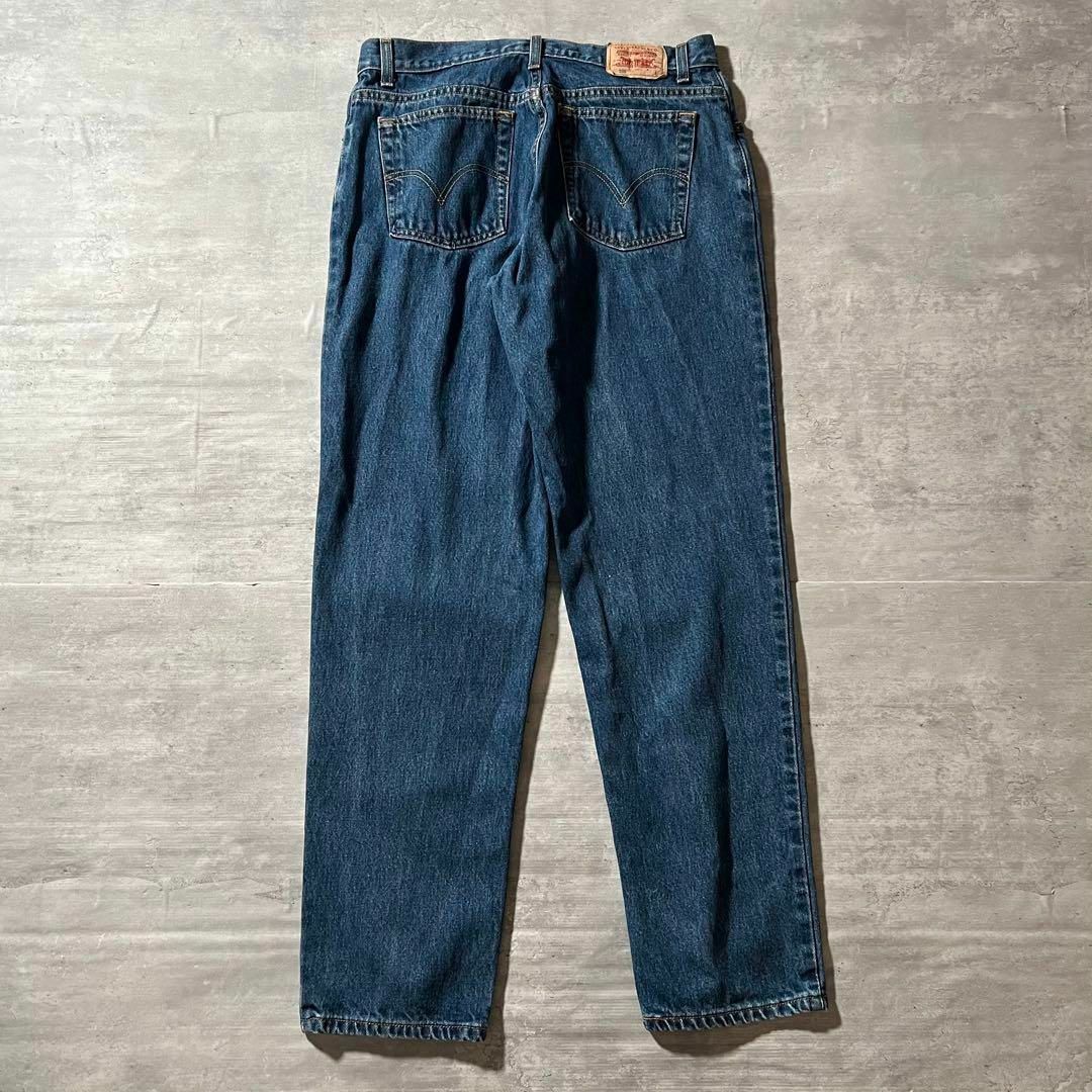 Levi's - 【メキシコ製、人気550】リーバイスブルーデニム濃 Levi's - 【メキシコ製、人気550】リーバイスブルーデニム濃