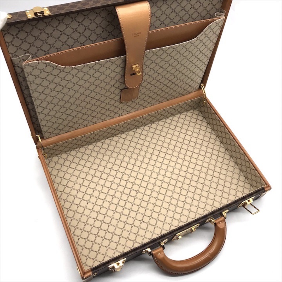 CELINE - 良品 CELINE セリーヌ マカダム柄 ロック式金具 CELINE - 良品 CELINE セリーヌ マカダム柄 ロック式金具