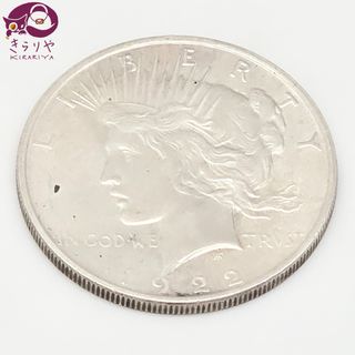 アメリカ USA 1922 ピースダラー 1ドル銀貨 38.1㎜ 26.63gの通販 アメリカ USA 1922 ピースダラー 1ドル銀貨 38.1㎜ 26.63gの通販