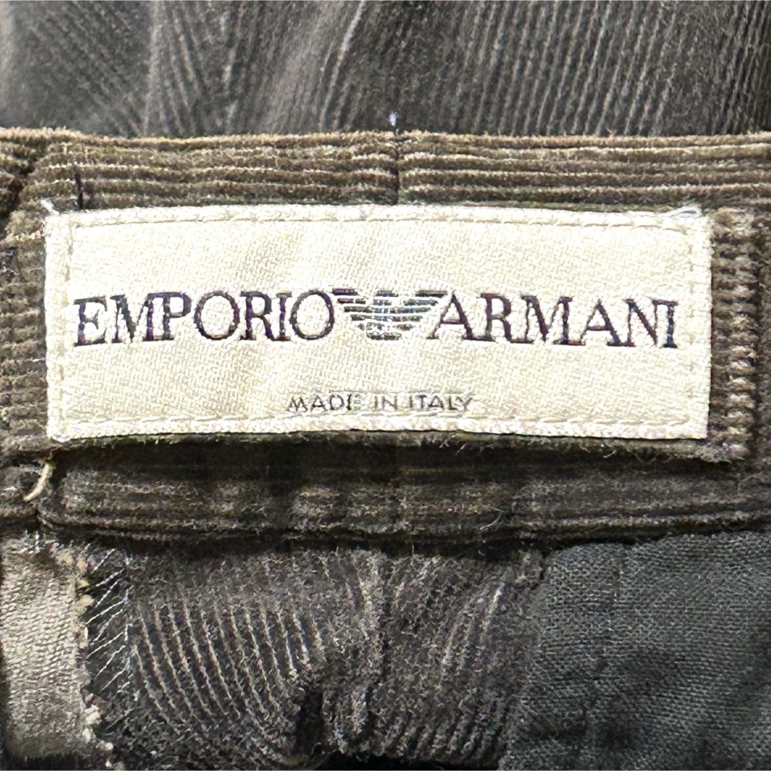 EMPORIO ARMANI - EMPORIO ARMANI✨コーデュロイストレート EMPORIO ARMANI - EMPORIO ARMANI✨コーデュロイストレート