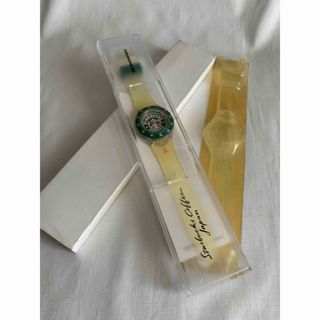 swatch - 【新品未使用】2001年限定Starbucksスウォッチの通販 swatch - 【新品未使用】2001年限定Starbucksスウォッチの通販
