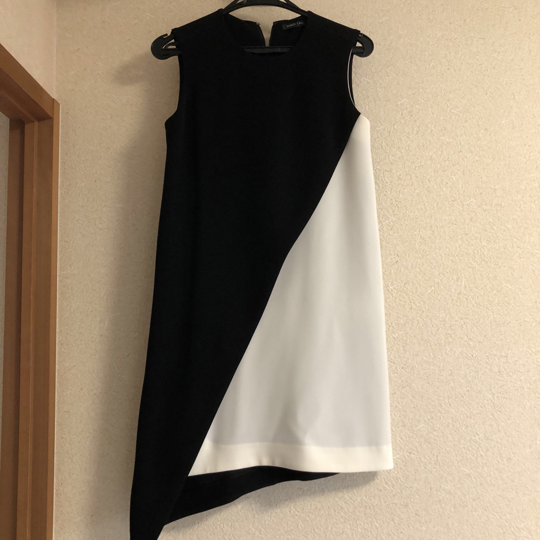 YOKO CHAN - ヨーコチャン バイカラー ワンピース 36の通販 by YOKO CHAN - ヨーコチャン バイカラー ワンピース 36の通販 by