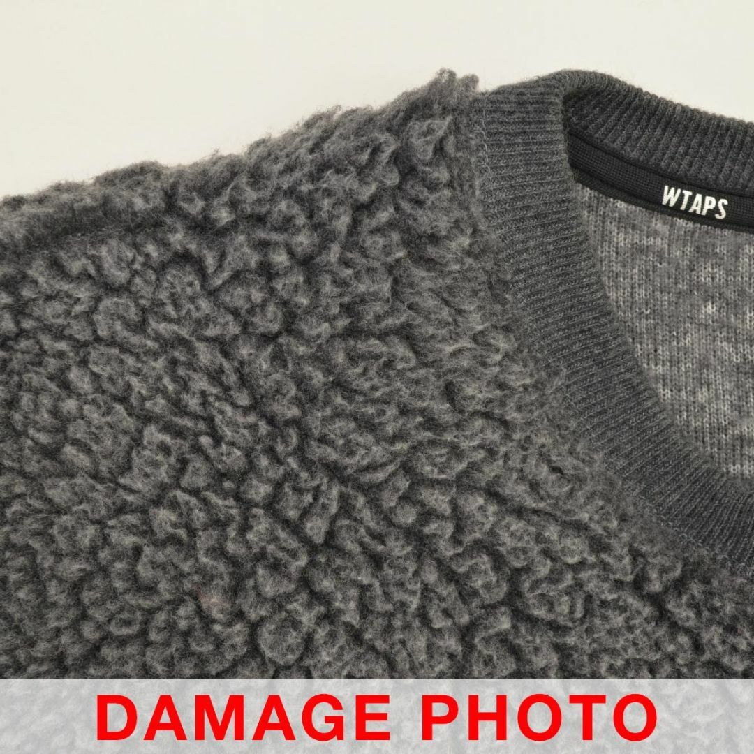 W)taps - 【WTAPS】24AW 242ATDT-CSM24 BC / Sweater / POAC長袖 W)taps - 【WTAPS】24AW 242ATDT-CSM24 BC / Sweater / POAC長袖