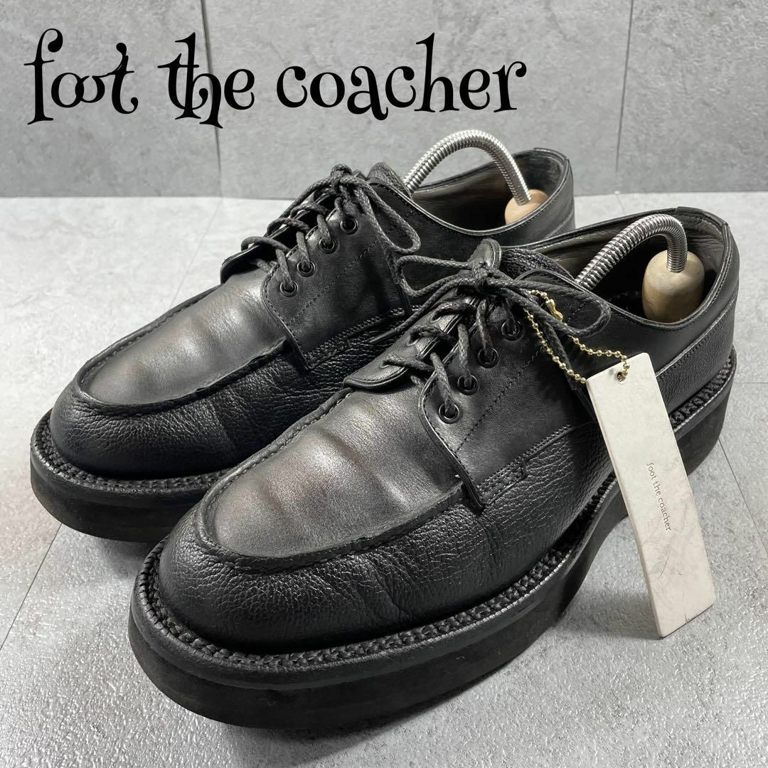foot the coacher - 希少✨foot the coacher レザーシューズ U foot the coacher - 希少✨foot the coacher レザーシューズ U