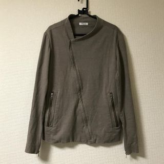 ヘルムートラング(HELMUT LANG)の☆ ヘルムート ラング コットン ライダース ジャケット ☆(ライダースジャケット)